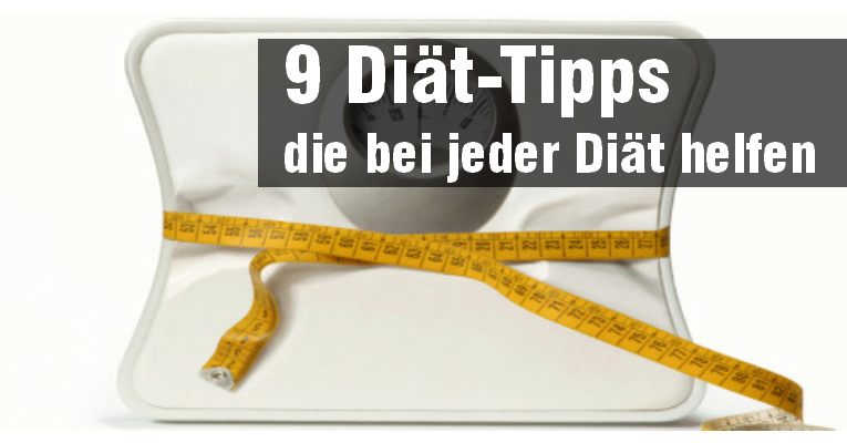 9 diät-tipps die bei jeder diät helfen