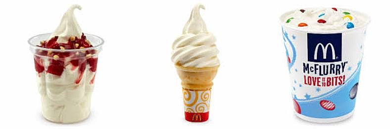 Wie viel Kalorien hat ein Eis von McDonald