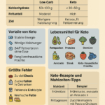 Keto vs Low Carb Unterschiede Vorteile  Lebensmittel