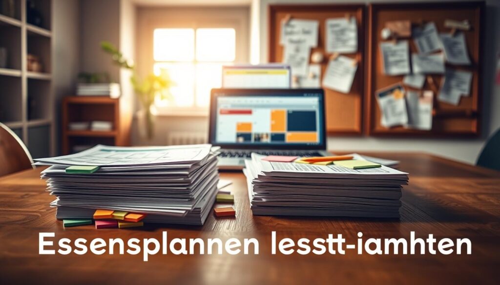 Essensplanung Schritt für Schritt