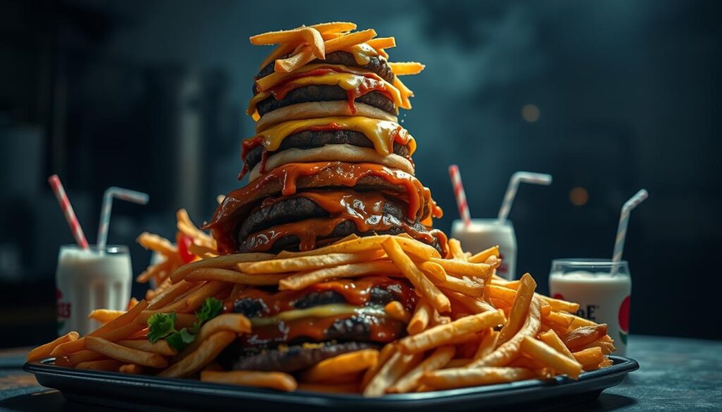 Fast Food Kalorienbomben