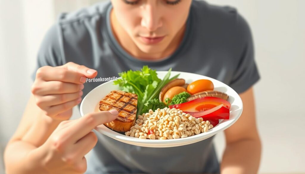 Portionskontrolle beim Essen