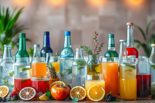 Weniger alkoholische Getränke