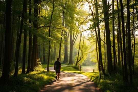 abnehmen durch gehen