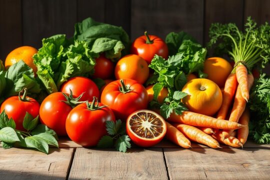 mehr Gemüse und Obst